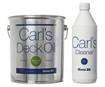 Bona Carl's Deck Oil - Carl's Cleaner